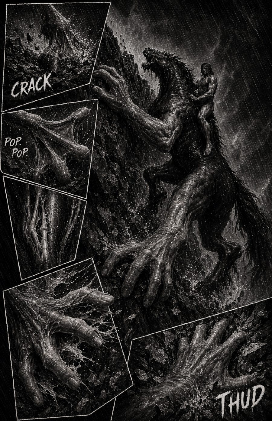 Selected Medusa graphic novel page